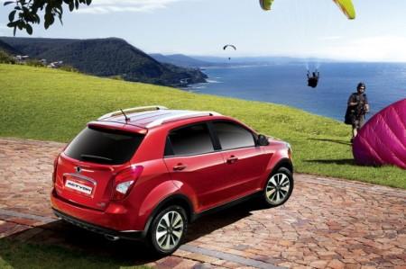 SsangYong New Actyon 2014: вид сзади