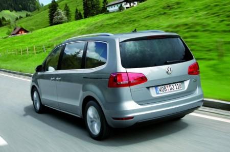 Volkswagen Sharan 2: вид сзади