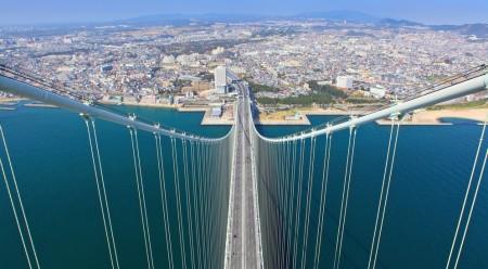 Мост Акаси-Кайкё (Перламутровый мост), Япония