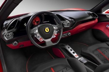 Ferrari 488 GTB салон