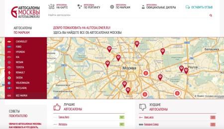 Сайт отзывов об автосалонах Autosaloner.ru