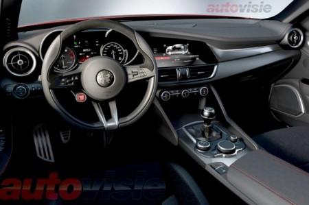 Alfa Romeo Giulia QV - салон