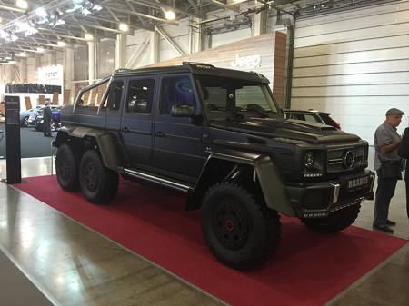 Mercedes 6x6 Brabus на Moscow Off-road Show 2015