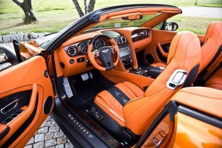 тюнинг салона Bentley Continental GTC от Mansory